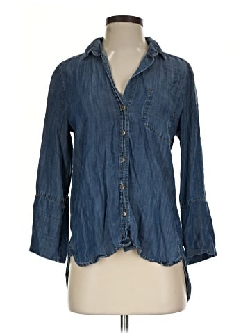 Bella Dahl 3/4 Sleeve Button-Down Shirt (view 1)