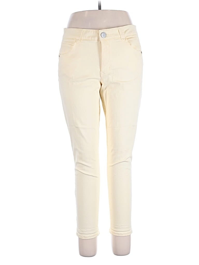 Pre-owned Democracy Jeans In Ivory