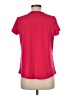 Notations Red Short Sleeve Blouse Size M - photo 2