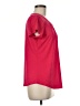 Notations Red Short Sleeve Blouse Size M - photo 4