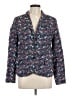 Gap Outlet 100% Cotton Floral Blue Blazer Size 12 - photo 1