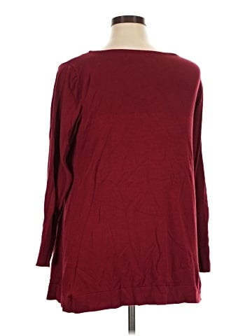 Susan Graver Long Sleeve Top (view 2)