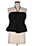 Anthropologie Black Halter Top Size M - photo 1