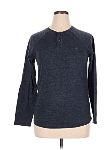 Volcom Long Sleeve Henley (view 1)