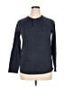 Volcom 100% Polyester Blue Long Sleeve Henley Size XL - photo 1