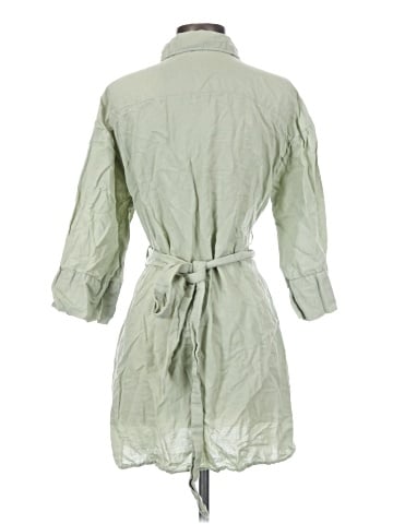 Zara 3/4 Sleeve Button-Down Shirt (view 2)