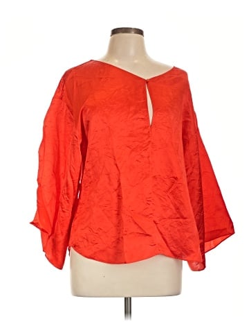 Equipment 3/4 Sleeve Blouse (view 1)
