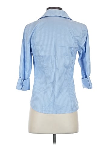 Ann Taylor 3/4 Sleeve Button-Down Shirt (view 2)