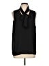 J.Jill 100% Polyester Black Sleeveless Blouse Size L - photo 1