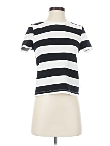 Cable & Gauge Short Sleeve Turtleneck (view 1)
