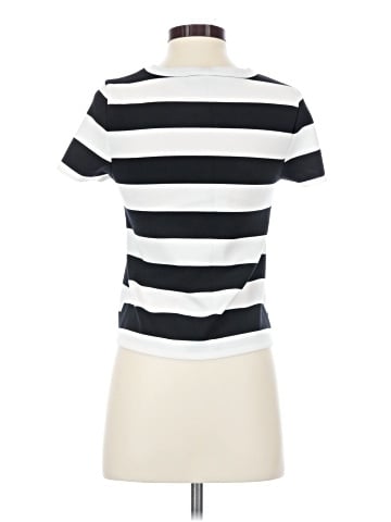 Cable & Gauge Short Sleeve Turtleneck (view 2)