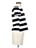 Cable & Gauge Stripes White Short Sleeve Turtleneck Size XS - photo 4