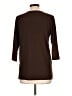 csc studio Brown 3/4 Sleeve Blouse Size L - photo 2