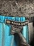 Raya Sun Stripes Teal Cocktail Dress Size S - photo 7