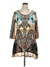 One World Teal 3/4 Sleeve Blouse Size 1X - photo 1