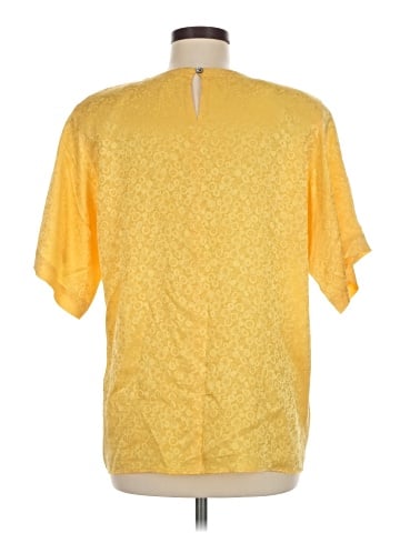 Anne Klein II Short Sleeve Silk Top (view 2)