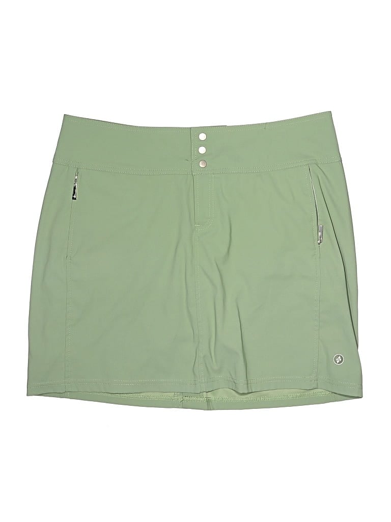 Pre-owned Jofit Active Skort In Green