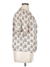 Boden Print Ivory Short Sleeve Blouse Size 14 - photo 4