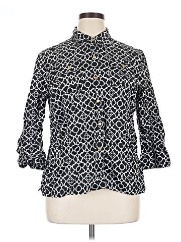 Charter Club 3/4 Sleeve Blouse (view 1)