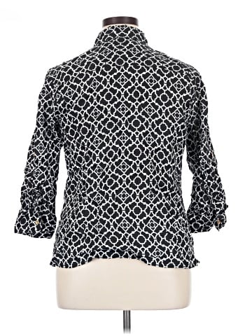 Charter Club 3/4 Sleeve Blouse (view 2)