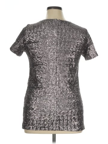 Velvet Short Sleeve Top (view 2)