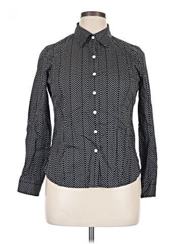 Foxcroft Long Sleeve Button-Down Shirt (view 1)