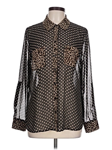 INC International Concepts Long Sleeve Blouse (view 1)