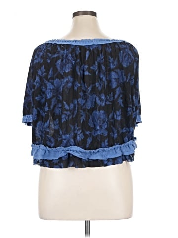 Free People Short Sleeve Blouse (view 2)