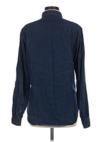 Uniqlo Long Sleeve Button-Down Shirt (view 2)