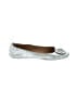Tory Burch Metallic Silver Flats Size 8 1/2 - photo 1