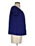 Akemi + Kin Blue Short Sleeve Blouse Size S - photo 4
