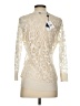 Magaschoni Ivory Cardigan Size S - photo 2