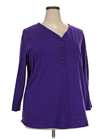 Roaman's Long Sleeve Henley (view 1)