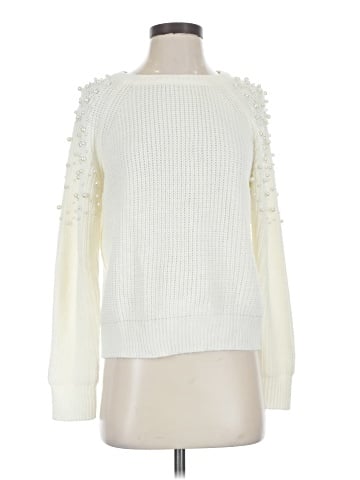 Aqua Pullover Sweater (view 1)