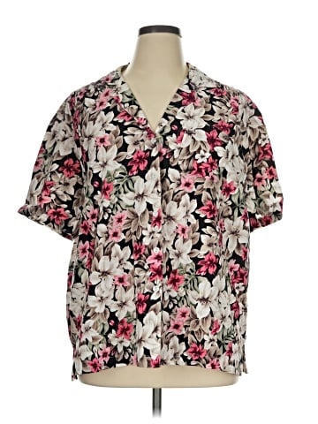 Cathy Daniels Short Sleeve Blouse (view 1)