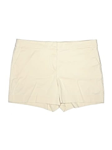 Ann Taylor LOFT Khaki Shorts (view 1)
