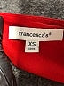 Francesca's Solid Red Jumpsuit Size XS - photo 4