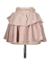 LoveShackFancy Solid Pink Casual Skirt Size XS - photo 1