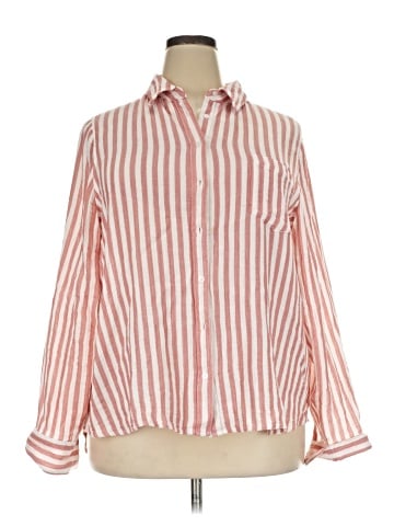 Caslon Long Sleeve Button-Down Shirt (view 1)