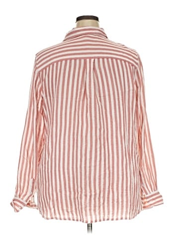 Caslon Long Sleeve Button-Down Shirt (view 2)