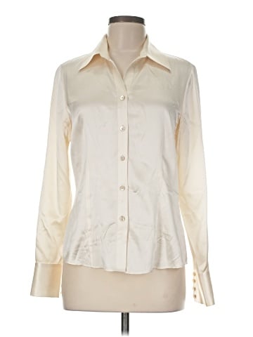 Brooks Brothers Long Sleeve Silk Top (view 1)
