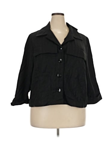 Olivia & Martin 3/4 Sleeve Button-Down Shirt (view 1)