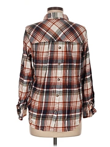 Christopher & Banks Long Sleeve Blouse (view 2)