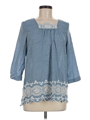 St. John's Bay 3/4 Sleeve Blouse (view 1)