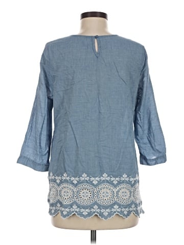 St. John's Bay 3/4 Sleeve Blouse (view 2)