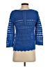 August Silk Blue Pullover Sweater Size S - photo 2