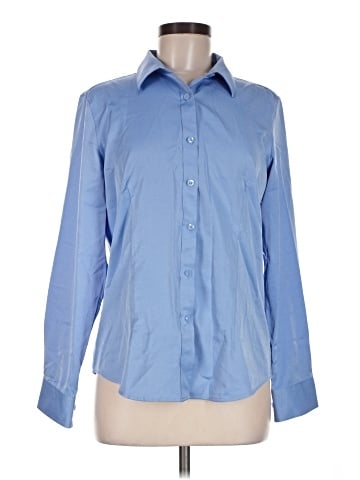 Siliteelon Long Sleeve Button-Down Shirt (view 1)