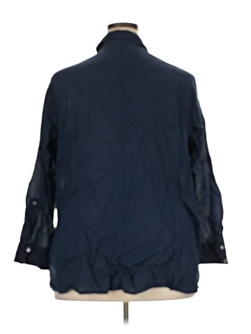 Nic + Zoe 3/4 Sleeve Button-Down Shirt (view 2)