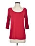 bryn WALKER Red 3/4 Sleeve Top Size S - photo 1