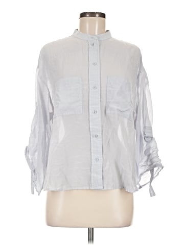 Reiss 3/4 Sleeve Button-Down Shirt (view 1)